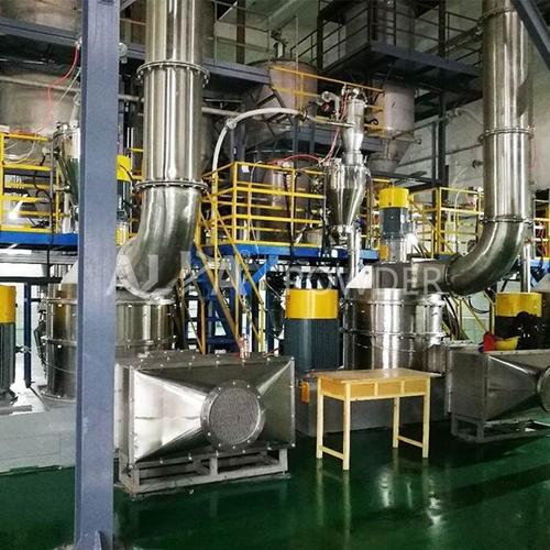 新材料工厂树脂机械粉碎机生产线